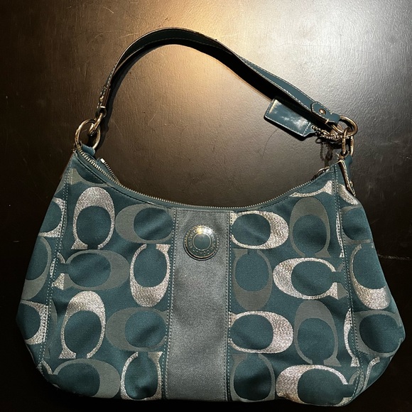 Coach Signature Purse - Picture 1 of 3